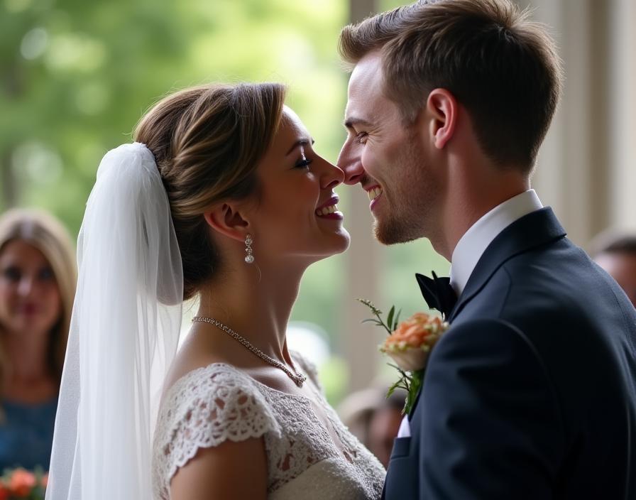 Beautiful wedding ceremony photography in Edinburgh